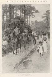 De overleden keizerin Frederick